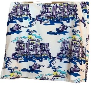 Lady Hagen golf / athletic skort with colorful print Size 14